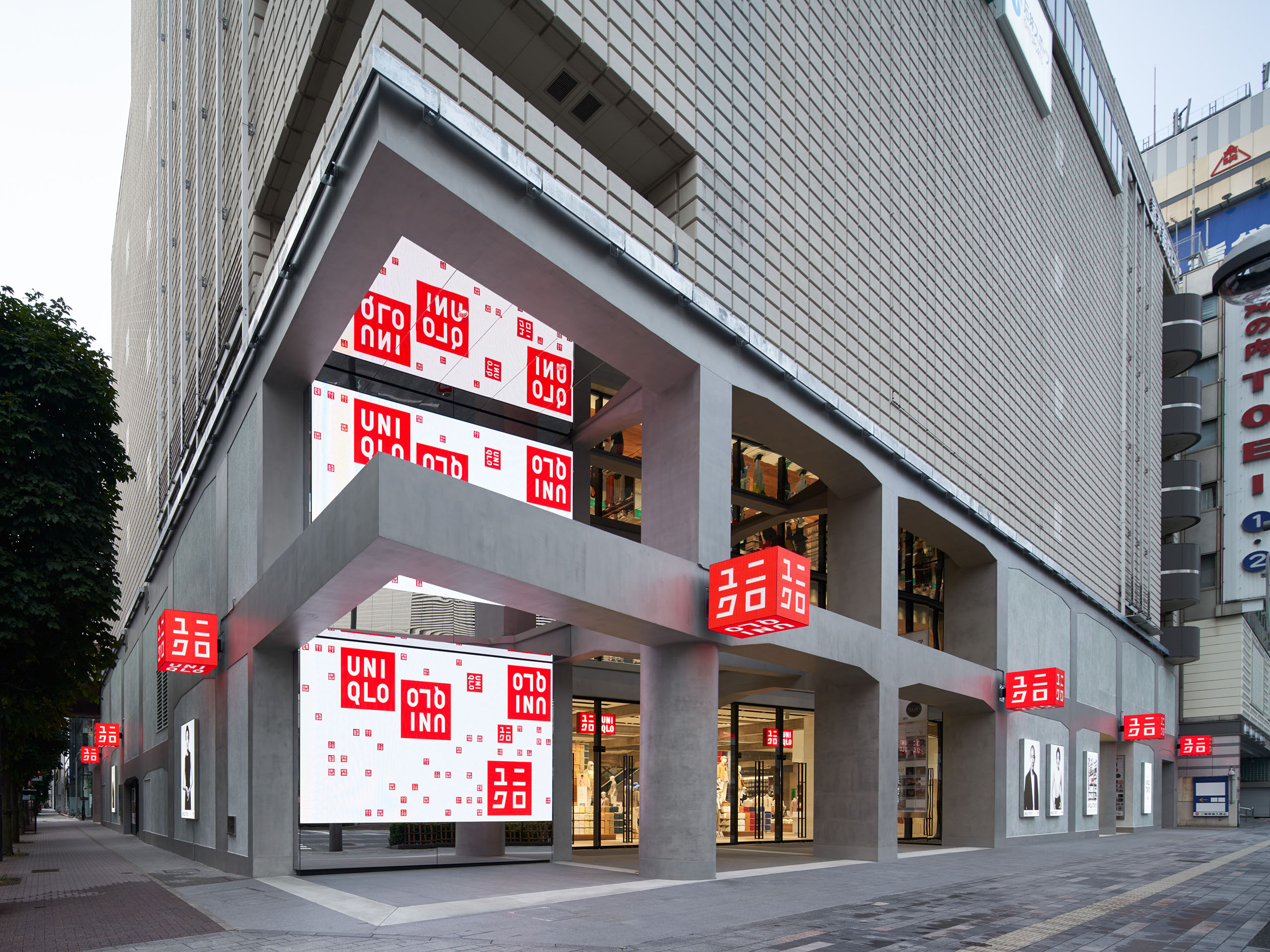 Uniqlo flagship store by Wonderwall, Tokyo